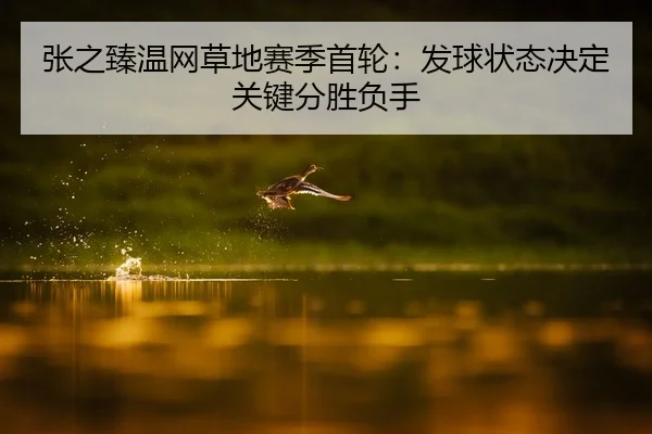 张之臻温网草地赛季首轮：发球状态决定关键分胜负手